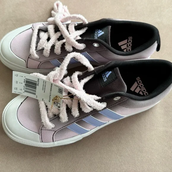 Adidas Bravada 2.0 Platform sneakers skateboarding ombré pink black 9.5 NWT new - Picture 4 of 10
